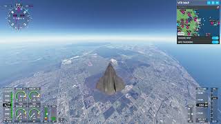 MSFS 2020 Darkstar from West Palm Beach to St James Island (9070XT)