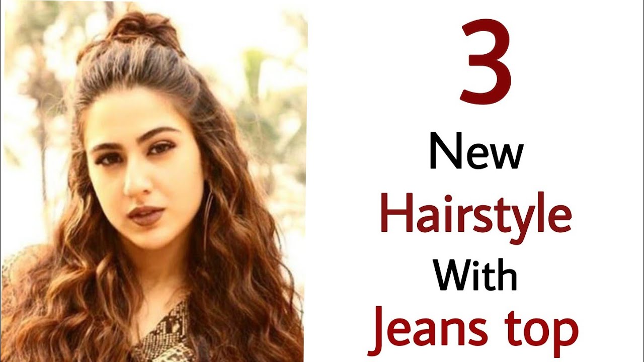 3 new latest easy hairstyle for jeans&top - latest beautiful hairstyles ...