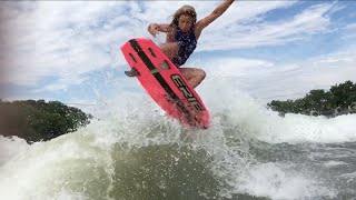 Wake Surfing Tricks | Ashley Kidd