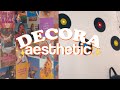 Cómo DECORAR TU CUARTO AeStHeTiC | DIY