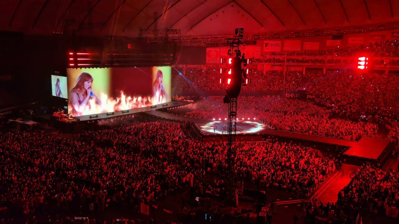 Shake It Off, Wildest Dreams and Bad Blood ( The Eras Tour 2024 at Tokyo Dome ) - Taylor Swift 