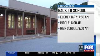 First day of class for Greenwood District 50
First day of class for Greenwood District 50 First day of class for Greenwood District 50