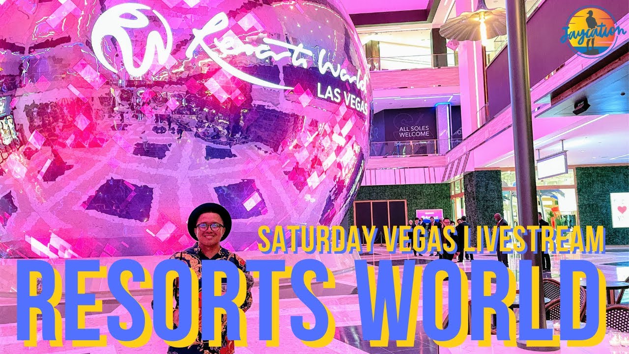 LAS VEGAS LIVE! Exploring Resorts World Grand Opening Weekend on a Saturday Evening!