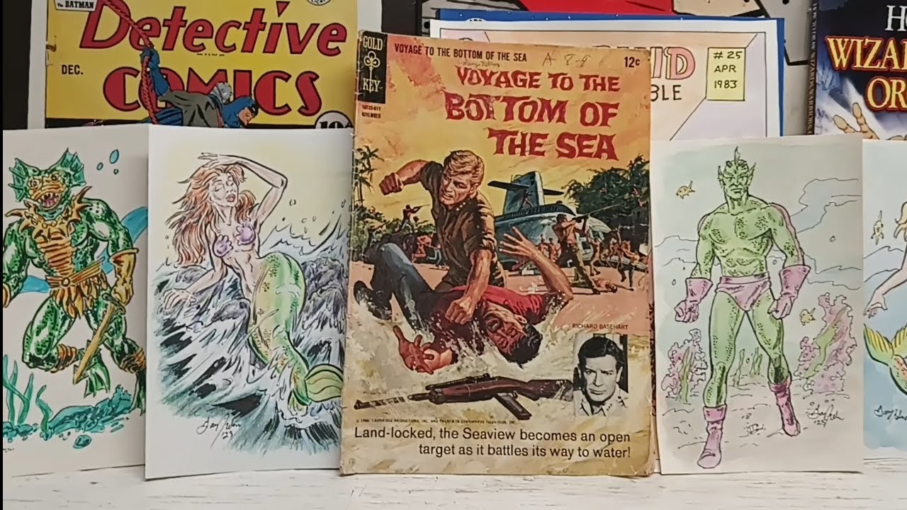 EP 1148 Voyage to the Bottom of the Sea #6 1965 Gold Key Comics, Джордж Уилсон, Альберто Джолитти.