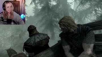 Playing SKYRIM for the First Time but when I die I lose everything - Day 1 [Full VOD]