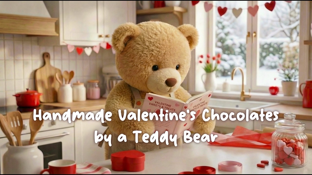 バレンタインBGM】かわいい癒しのBGM｜作業用BGM｜テディベア
