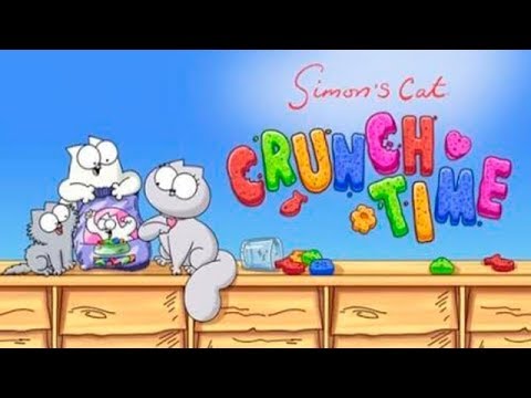 Время Хрустеть Simon's Cat - Crunch Time обзор и первые уровни (1-8) прохождение