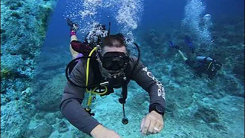 Diving at Gun Beach, Guam June 2024