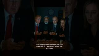“World Leaders at 2AM: ‘Just One More Scroll’ 😅 | Funniest AI Meme 2025”
