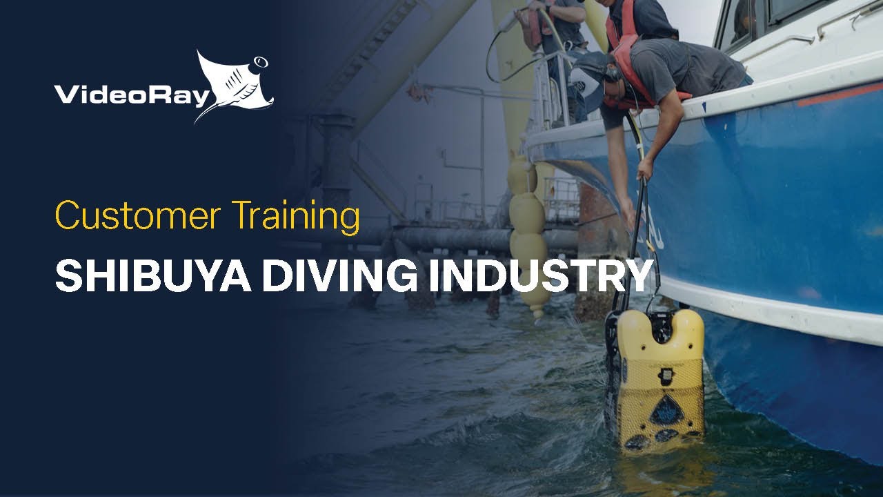 VideoRay Training: Shibuya Diving Industry