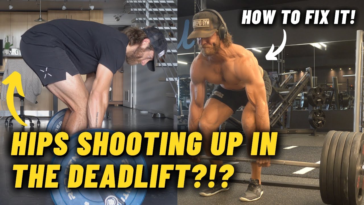 Hips shooting up in the deadlift? Here's how to fix it! YouTube