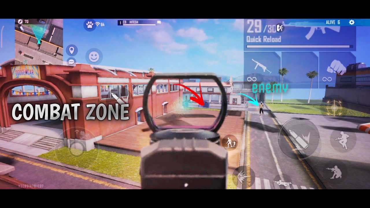 How To Go On Combat Zone After Update || How To Go On Combat Zone Without Craft Tool 