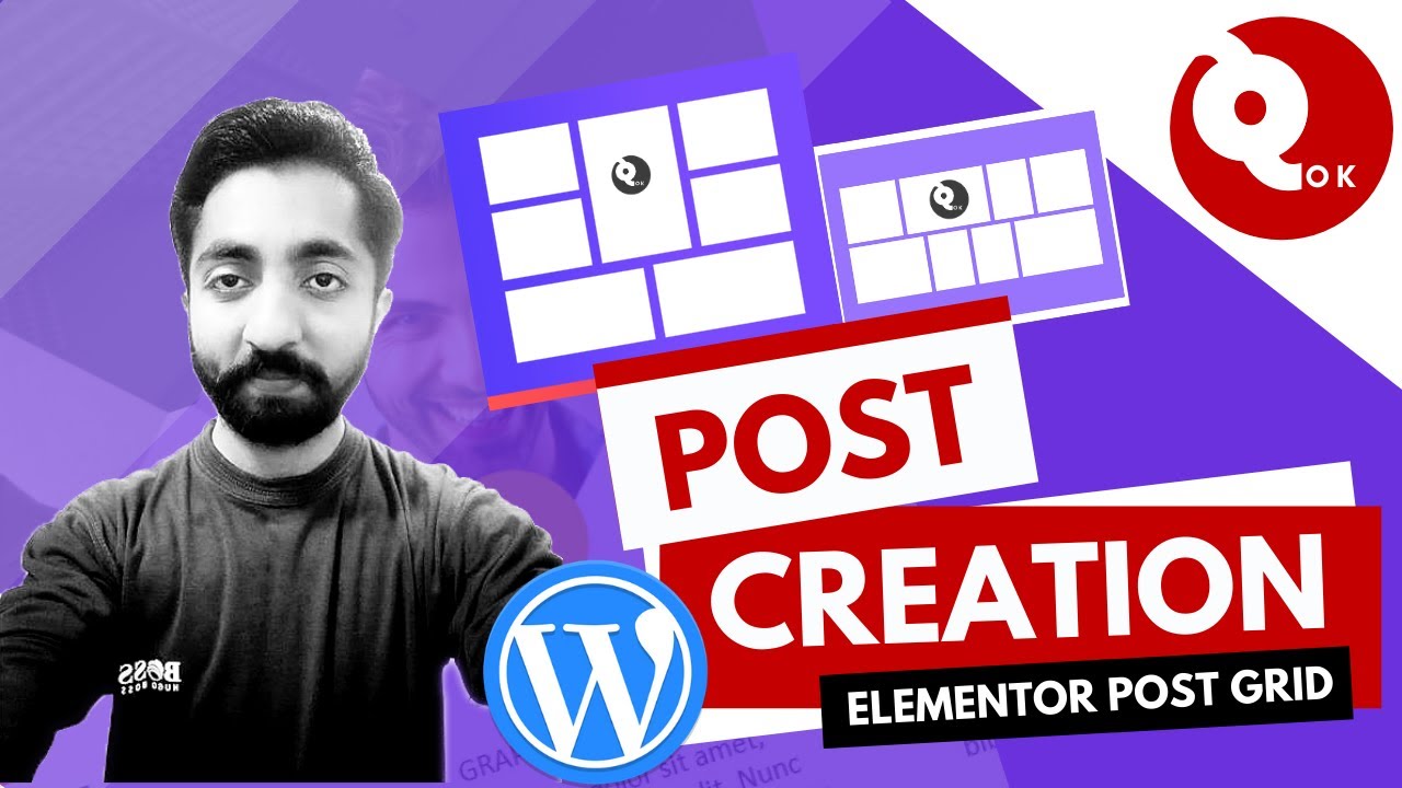 How to Create WordPress Custom Elementor Post Grid || Advance Course ...