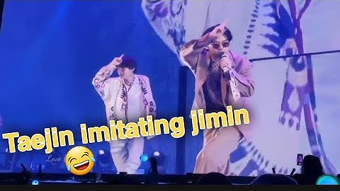Taejin teasing jimin ,imitate jimin