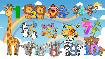 Bé Học Đếm Số Từ 1 Đến 10 | Nhạc Thiếu Nhi Vui Nhộn Hay Nhất | Nhạc Giáo Dục Cho Trẻ Em