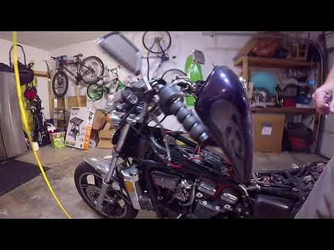 Honda Magna Choke Cable replacement - YouTube