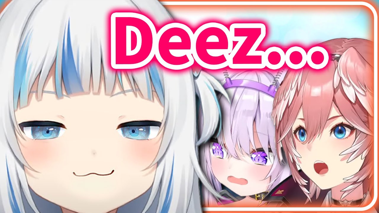 Gura Almost Say It to The JP Members  【Gawr Gura / HololiveEN】