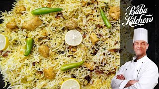 Hari Mirch ki Chicken Biryani Recipe by Baba Kitchen | Green Masala Biryani