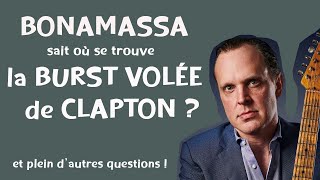 Ma relation avec Ron Thal et Joe Bonamassa sur la Burst de Clapton - FAQ de mars 2023