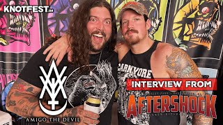 AMIGO THE DEVIL on playing with a full band at AFTERSHOCK FESTIVAL