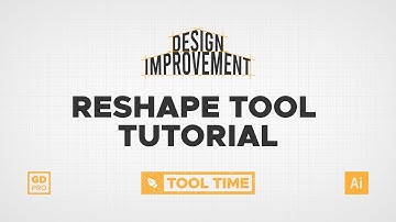 How the Reshape Tool Works • Adobe Illustrator Tutorial
