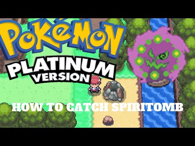 HOW TO GET SPIRITOMB - FAST GUIDE TO FIND SHINY SPIRITOMB! GEN 4 POKEMON  DIAMOND, PEARL, PLATINUM 