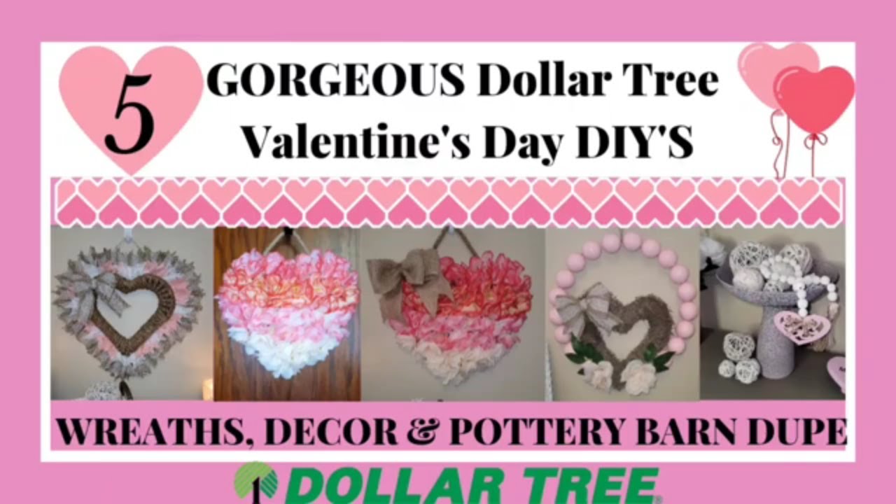Easy DIY Valentine Wreath - Painting by the Penny