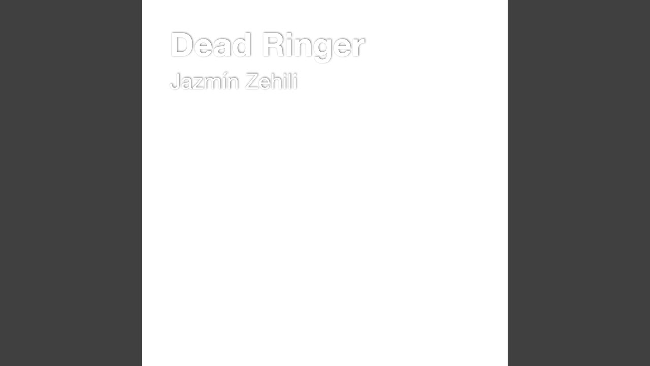 Dead Ringer - YouTube