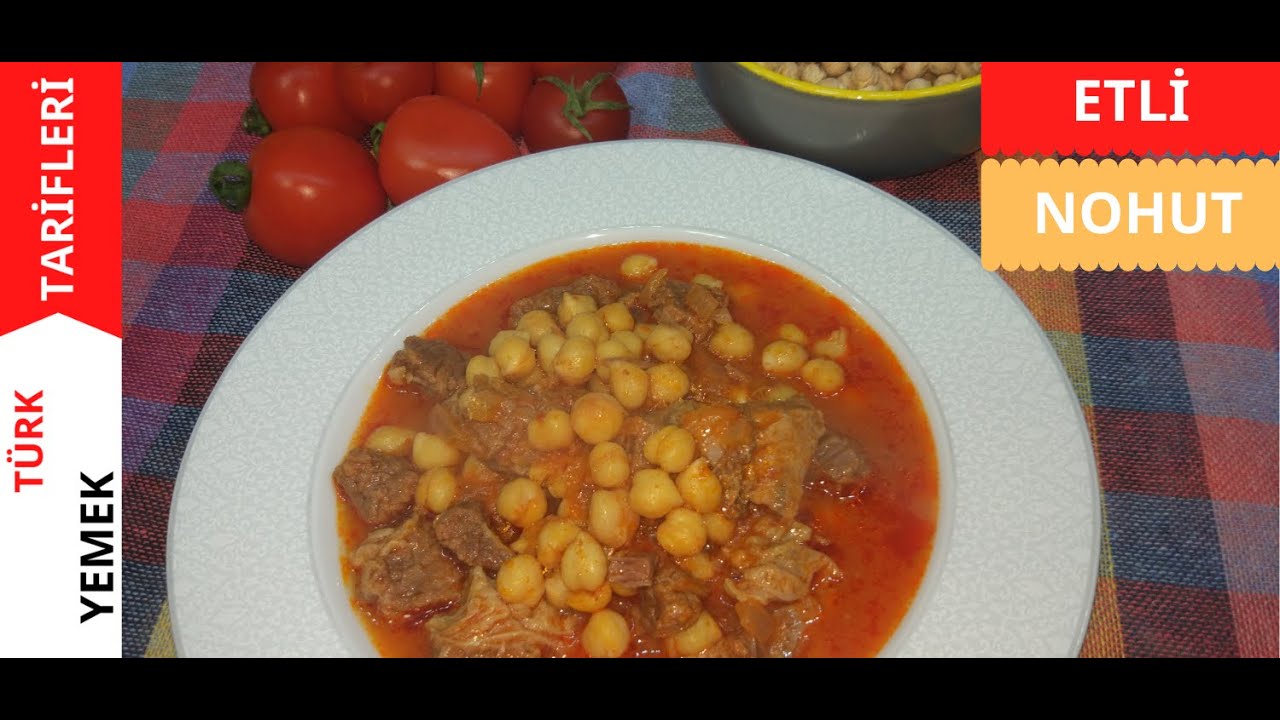 Etli Nohut Yemek Nasıl Yapılır-türk yemek tarifleri