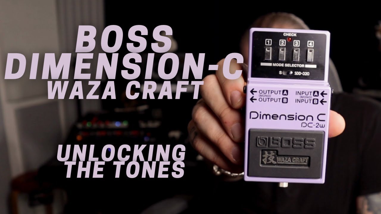 BOSS DC-2W Dimension C Sound Examples - YouTube