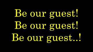 Be Our Guest  lyrics