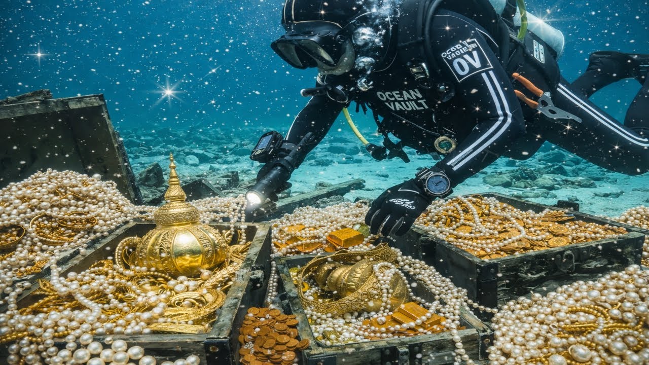 16,000 Pearls & Gold Found on the Ocean Floor | A Real Deep-Sea Recovery