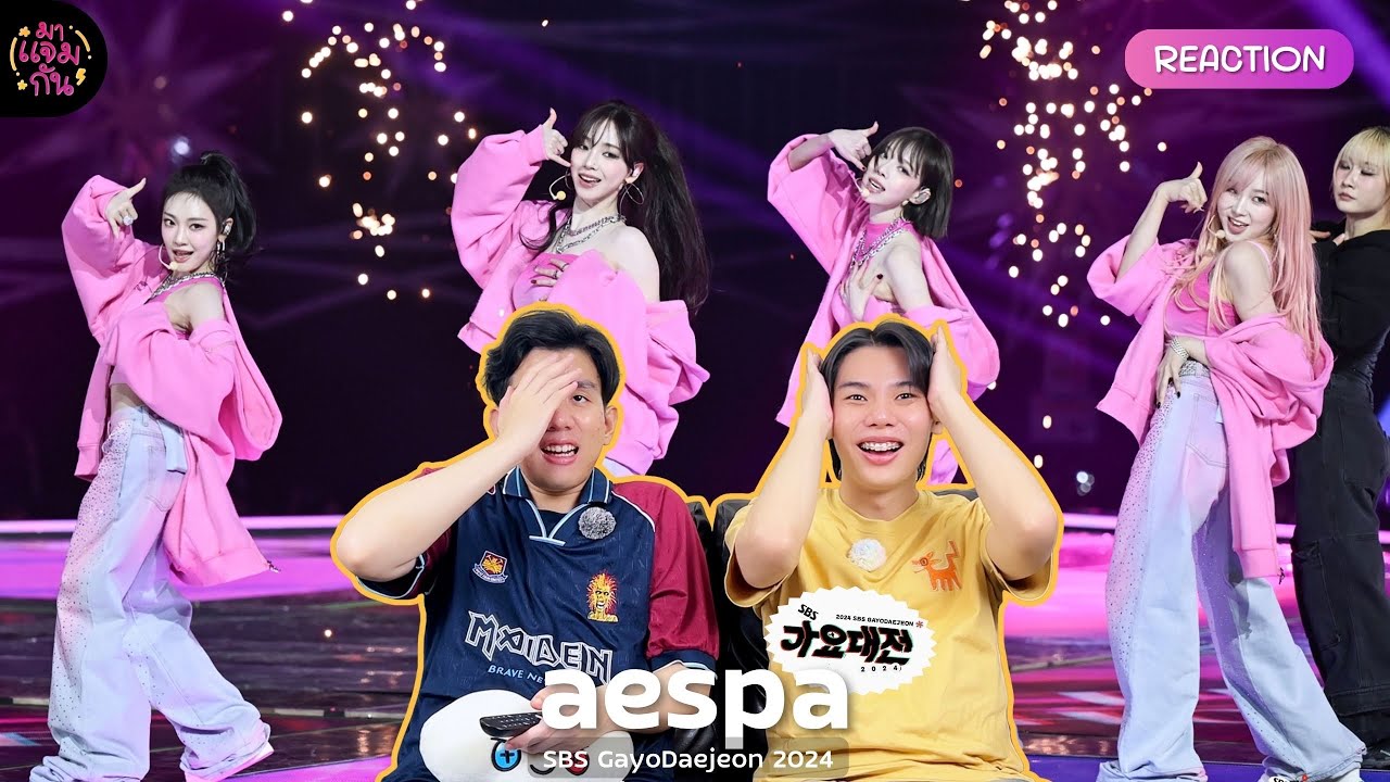 [REACTION] aespa - Pink Hoodie, Supernova & Killer @2024 SBS Gayo Daejeon