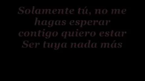 Ven Conmigo (Solamente Tú) Original Karaoke Version with Lyrics On Screen - Christina Aguilera