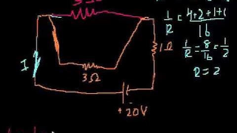 Physics Circuits - Example  Analyzing a more complex resistor circuit
