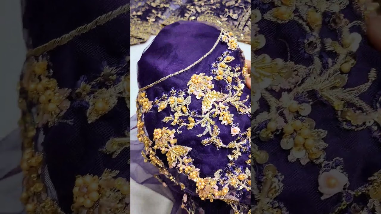 FAIZA SAQLAIN PREMIUM EMBROIDERED NET COLLECTION
