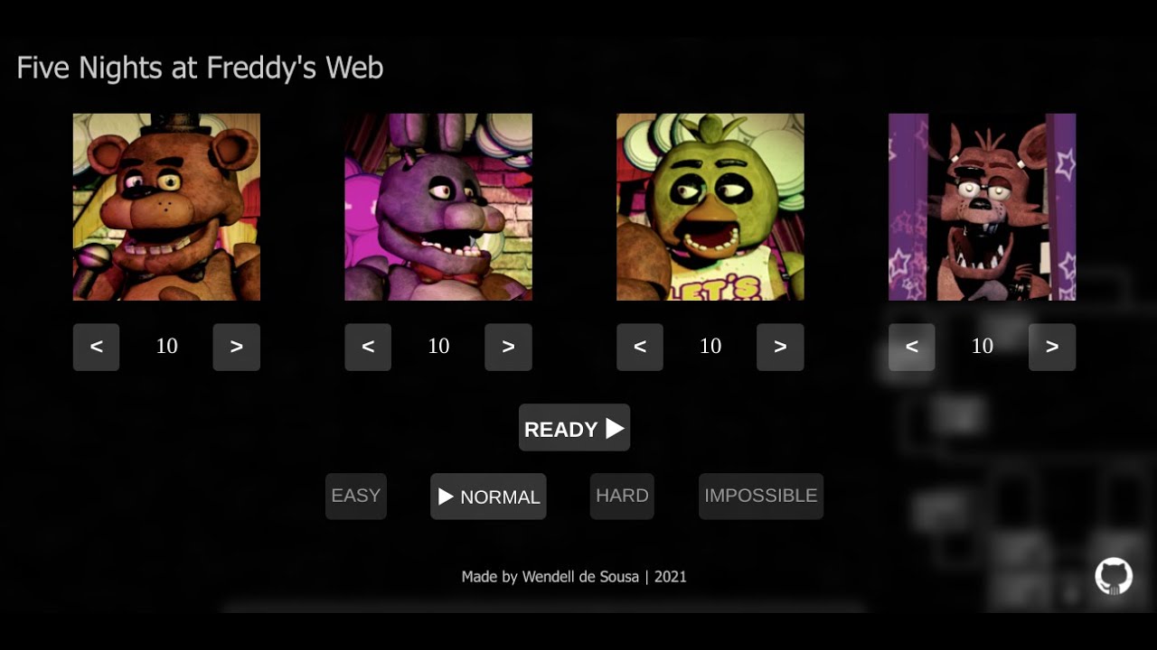 Lets Play Five Nights at Freddys Web Version (Part 1) - YouTube
