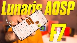 POCO F7 Official Lunaris AOSP Latest Update Review, Stock Camera, Smooth Animation
