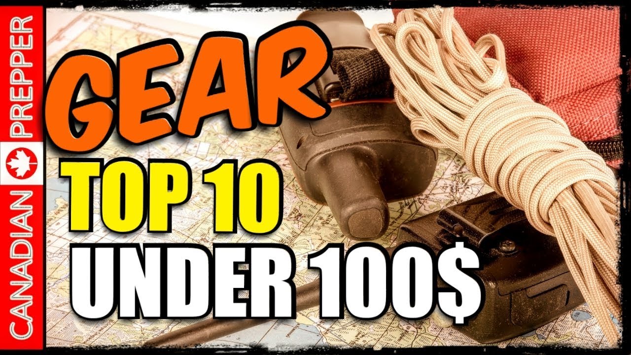 Top 10 Survival Gear under 100$ for Bug Out Bags - YouTube