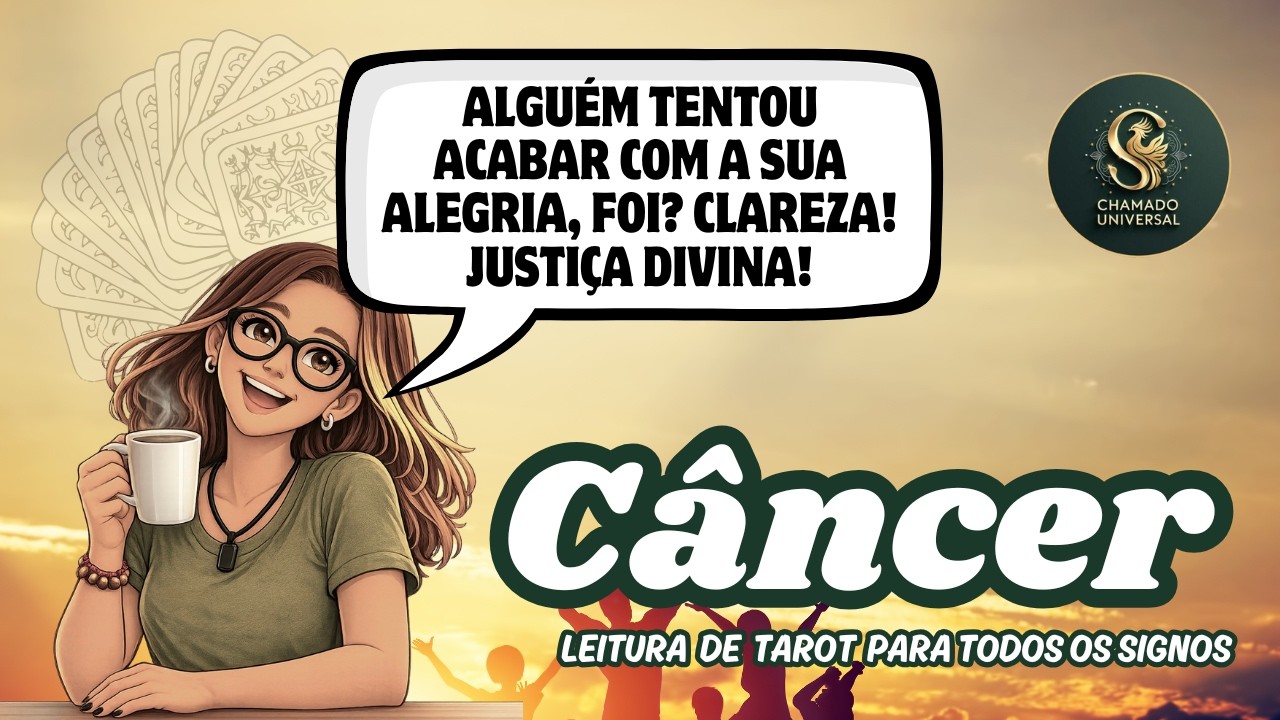 ♋CÂNCER • ALGUÉM TENTOU ACABAR COM A SUA ALEGRIA, FOI? CLAREZA! JUSTIÇA DIVINA!