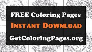 Happy birthday coloring pages pdf