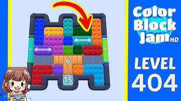 Color Block Jam Level 404 Solution Walkthrough