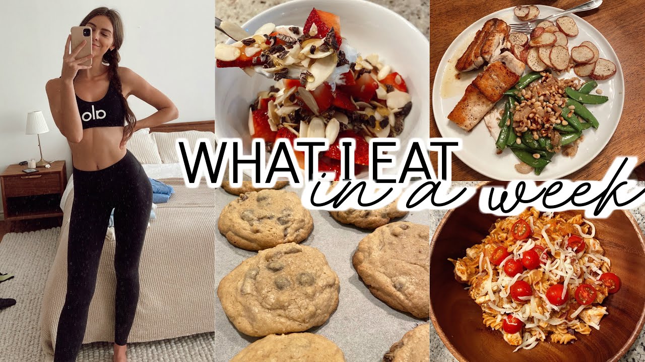 Что я ем за неделю | Реалистично, в стиле видеоблога