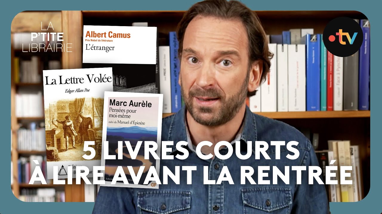 📚 5 livres courts à lire absolument avant la rentrée !