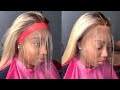 How to slay chocolate roots & 613 hair 🔥🍦 | Frontal Wig |