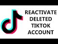 How To Reactivate Your TikTok Account | Recover Deleted TikTok Account