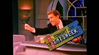 Australian Tonight Live with Steve Vizard Channel Seven 7 TV preview promo commercial ad 1990