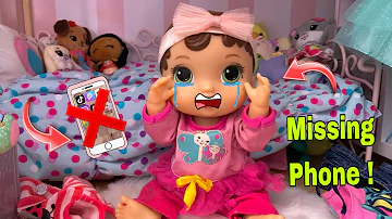 Baby Alive Zoe loses her Phone! 😥