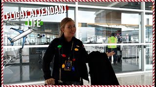 Day in the life of a Flight Attendant | VLOGMAS DAY 8 2018