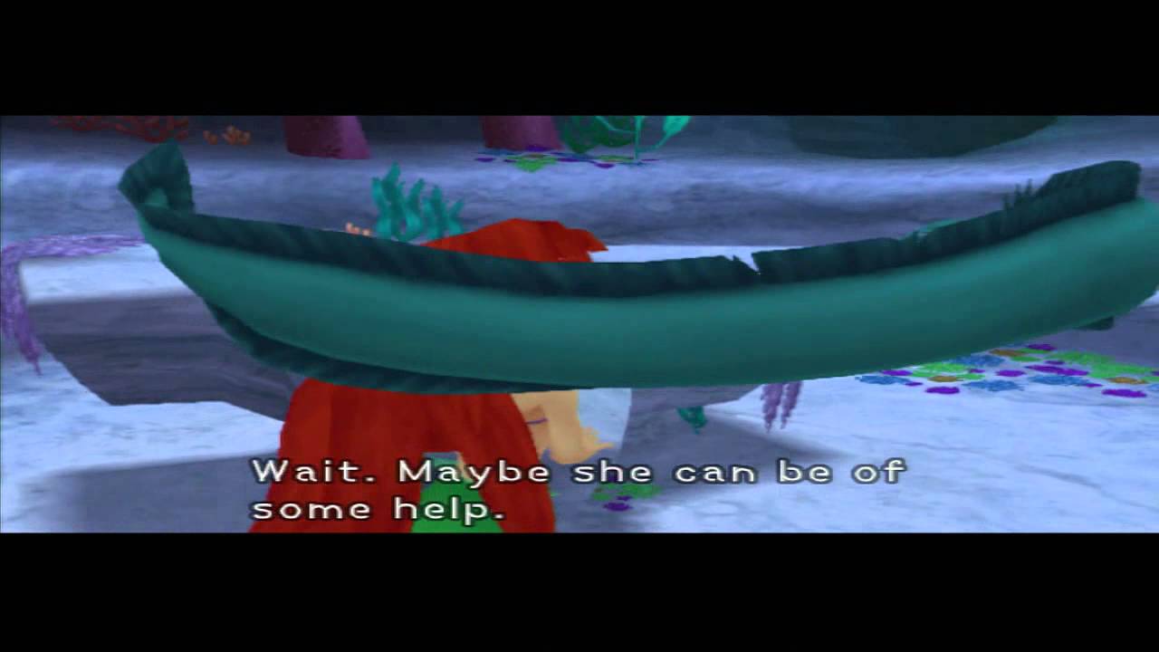 Kingdom Hearts 1 The Little Mermaid 3/6 YouTube